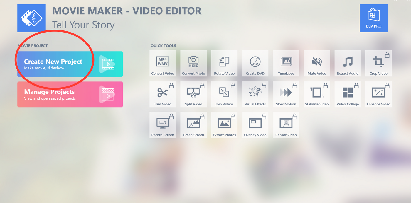 How to flip a video on Windows_step 1