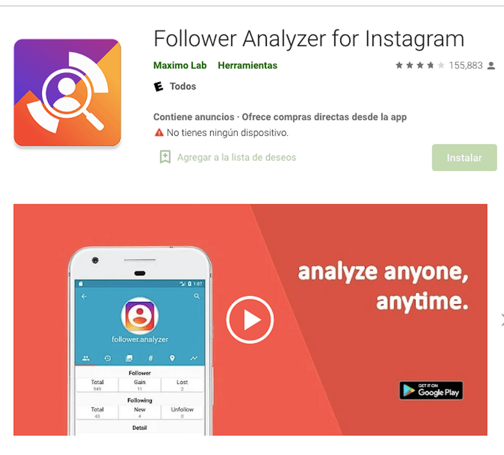 App para ganhar seguidores no instagram