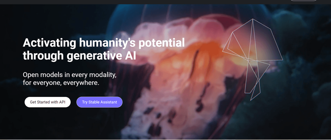 Empowering humanity with generative AI: accessible, open models for everyone, everywhere.