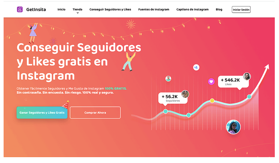 Apps para ganhar seguidores no instagram GETINSITA
