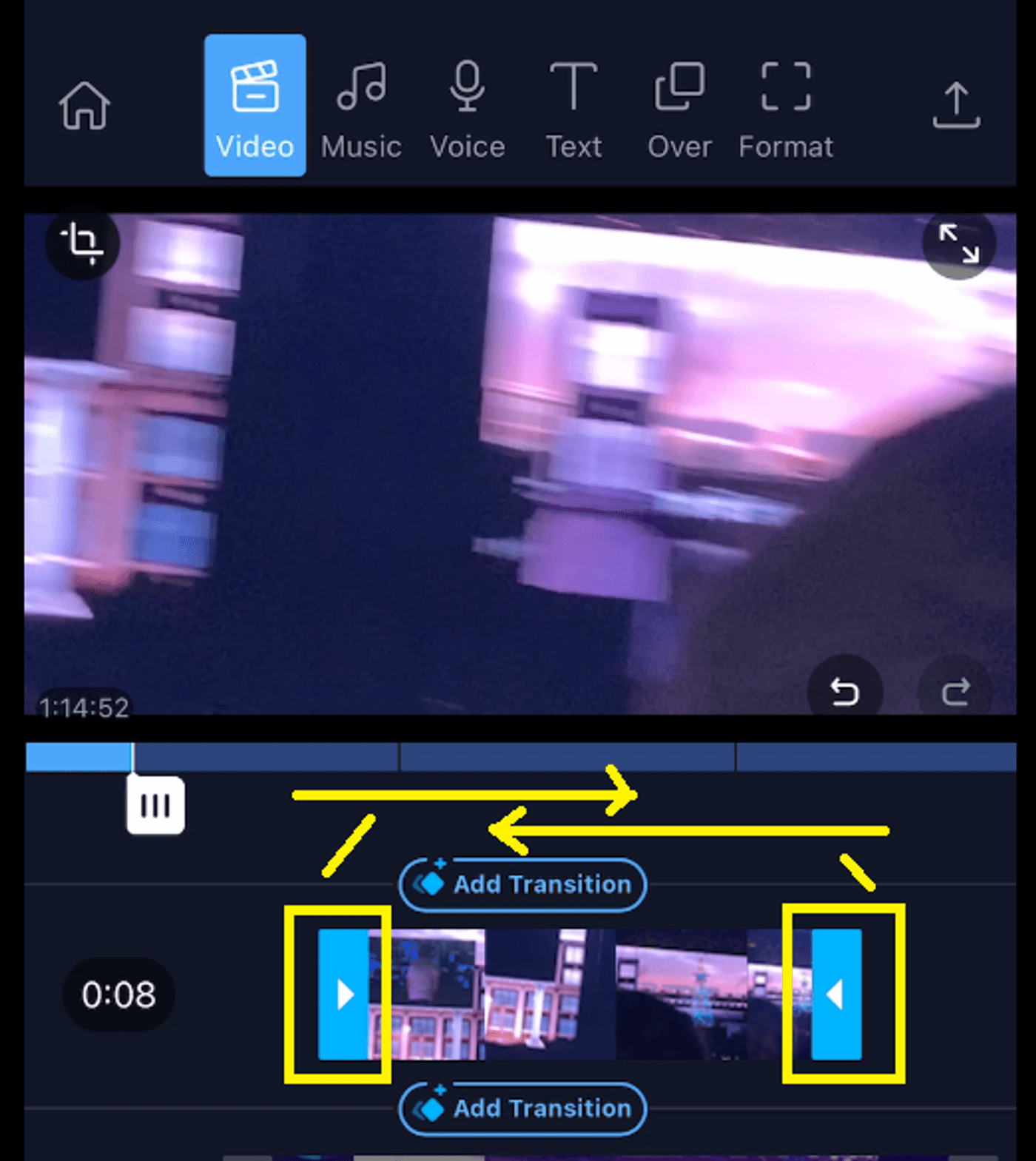 How to edit your screen-recordings on iphone with filmr_step 3