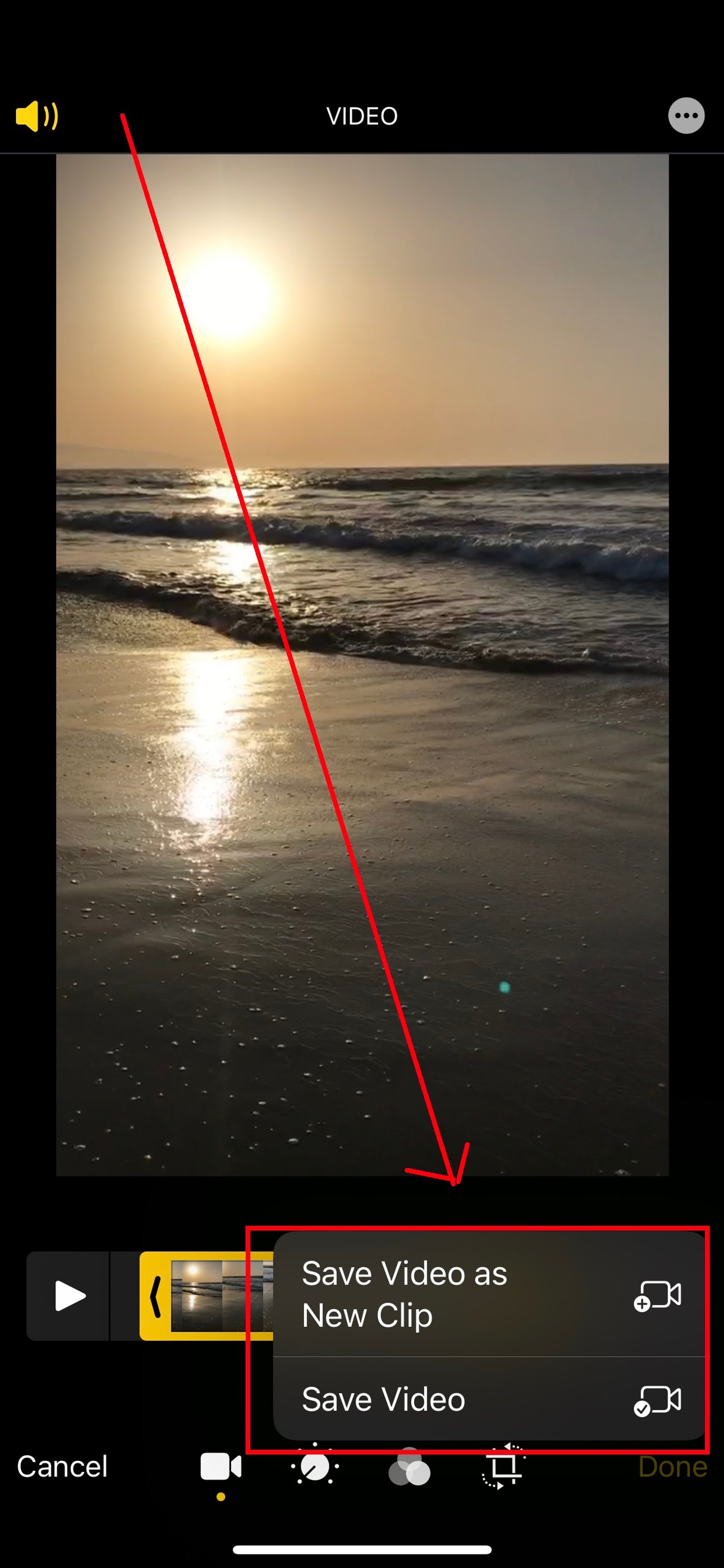 How to find your screen-recordings and trim,crop them_step 6