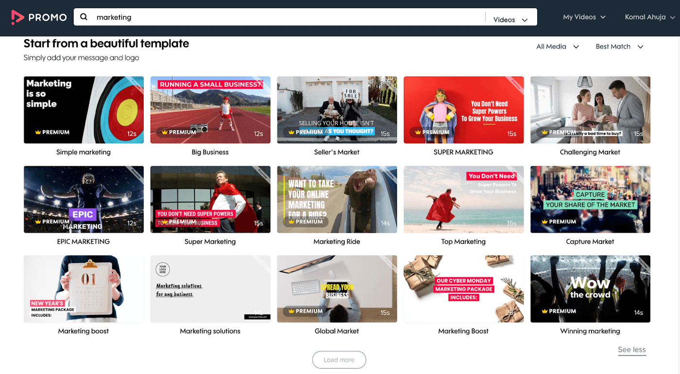 Promo.com Key Features