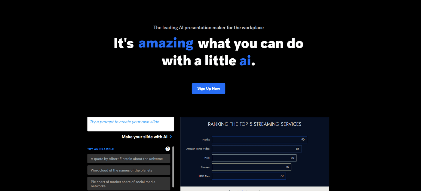 AI Presentation Maker: Instantly create professional slides with AI.
