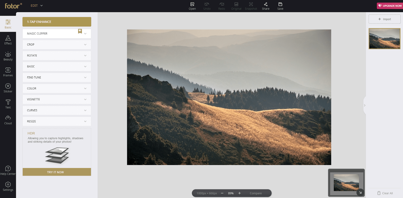 Photo editor de fotos