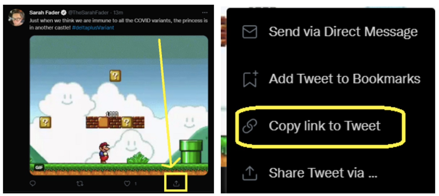 How to save a GIF from Twitter on a Mac/ Windows Desktop_step 1