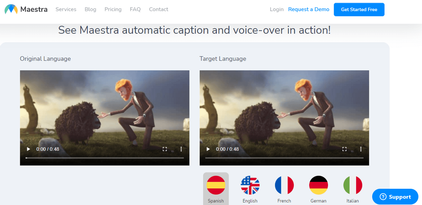 Maestra legendas automáticas