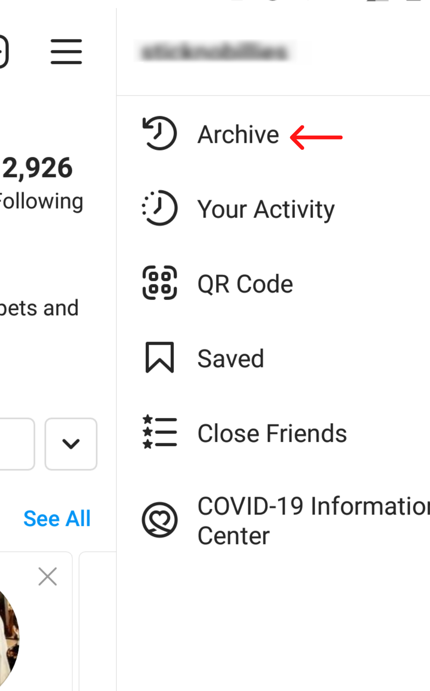 How to promote an Instagram Story - step 1b