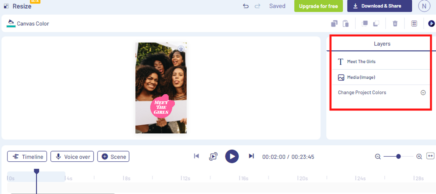 How to create thumb-stopping IG videos to promote - step 3