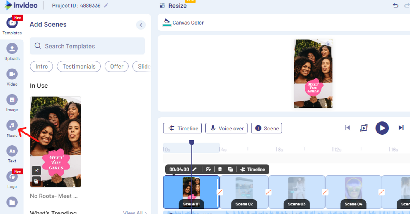 How to create thumb-stopping IG videos to promote - step 5