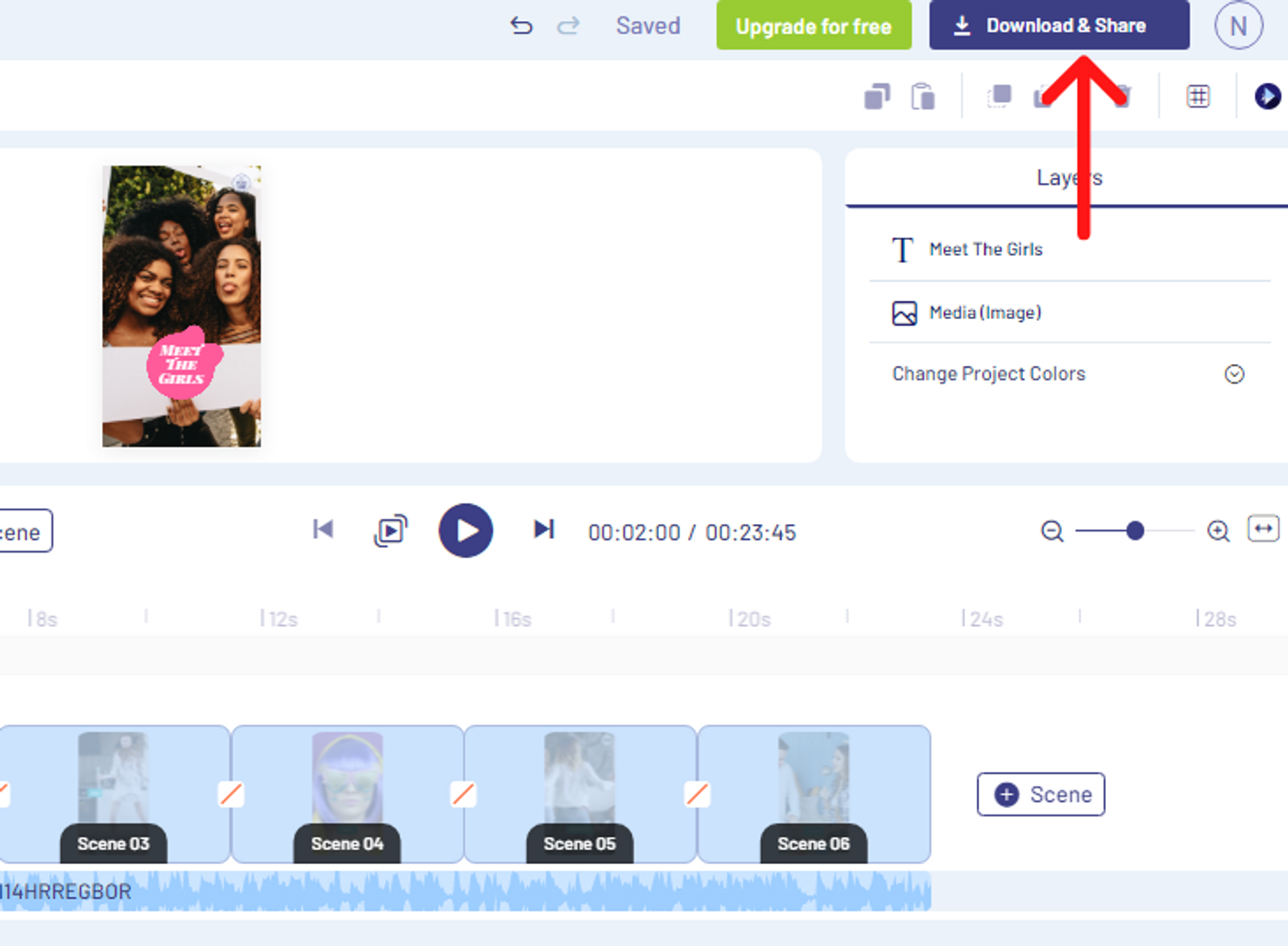 How to create thumb-stopping IG videos to promote - step 6