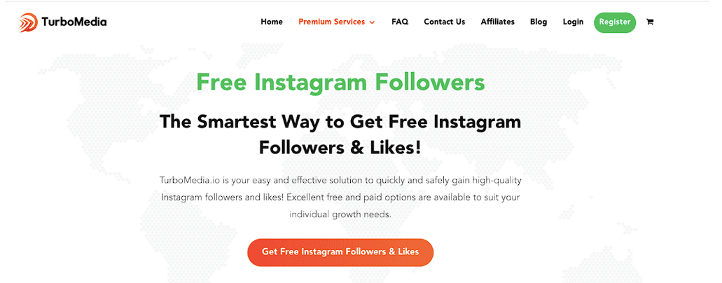 TurboMedia App para ganhar seguidores no instagram