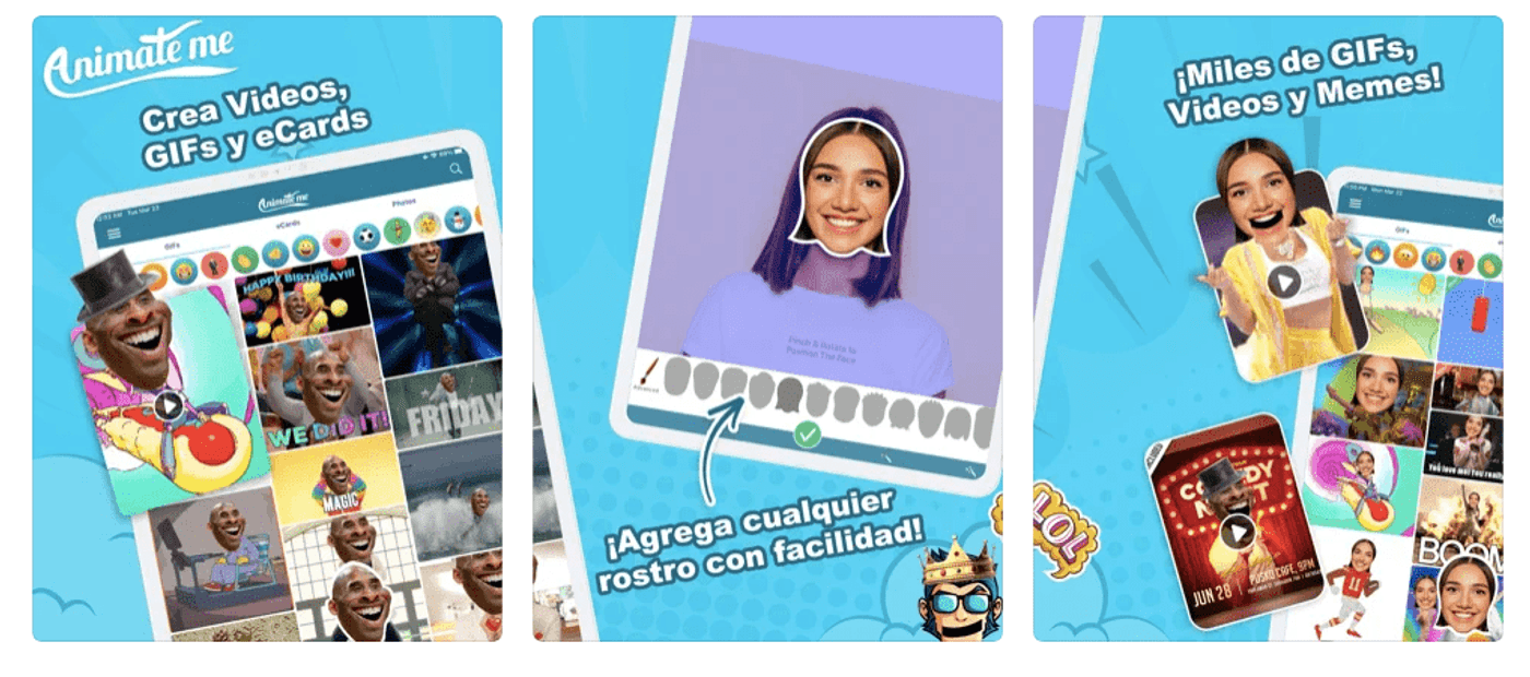 Anima fotos con Animate Me