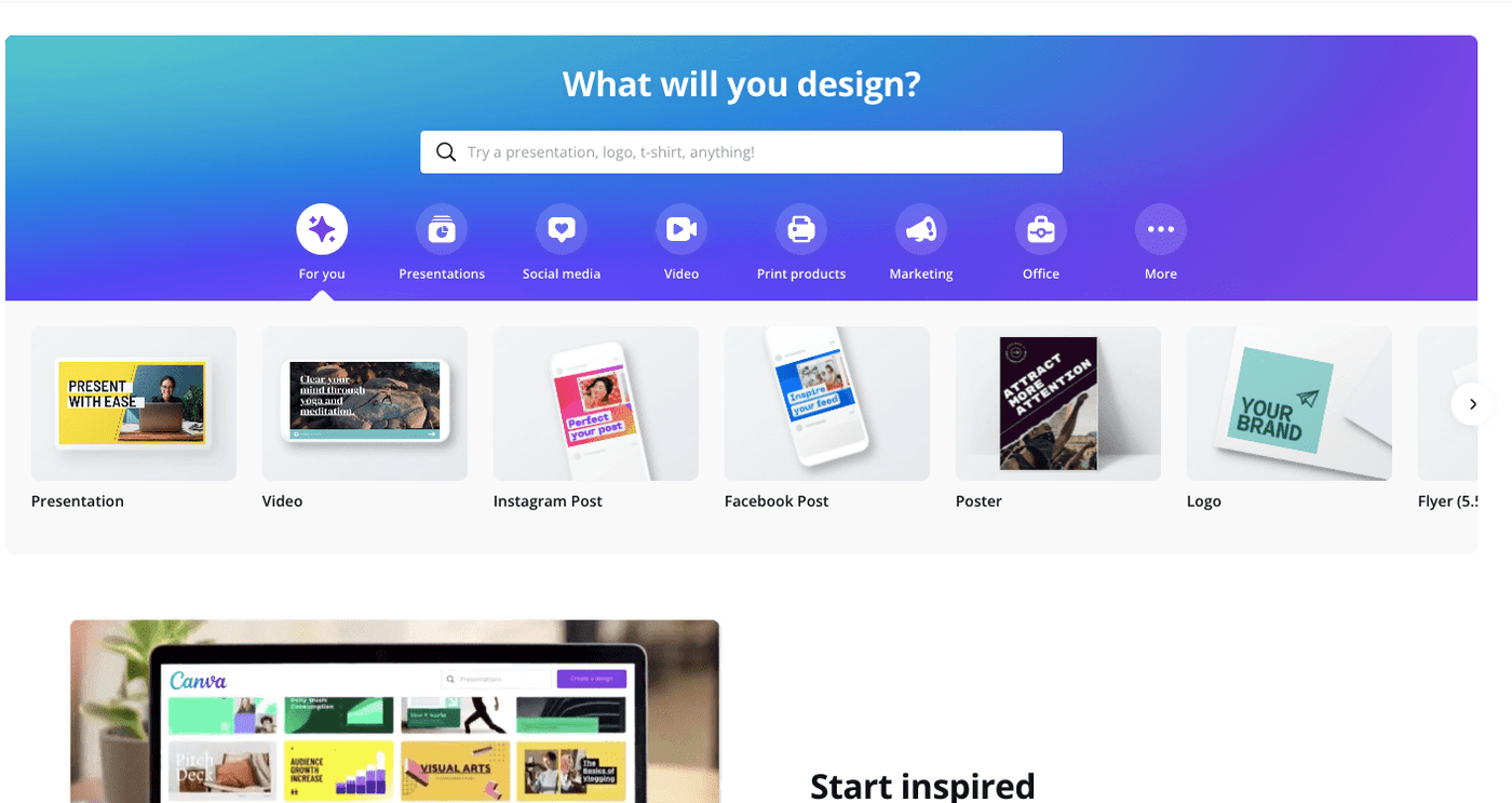 Canva editor de videos