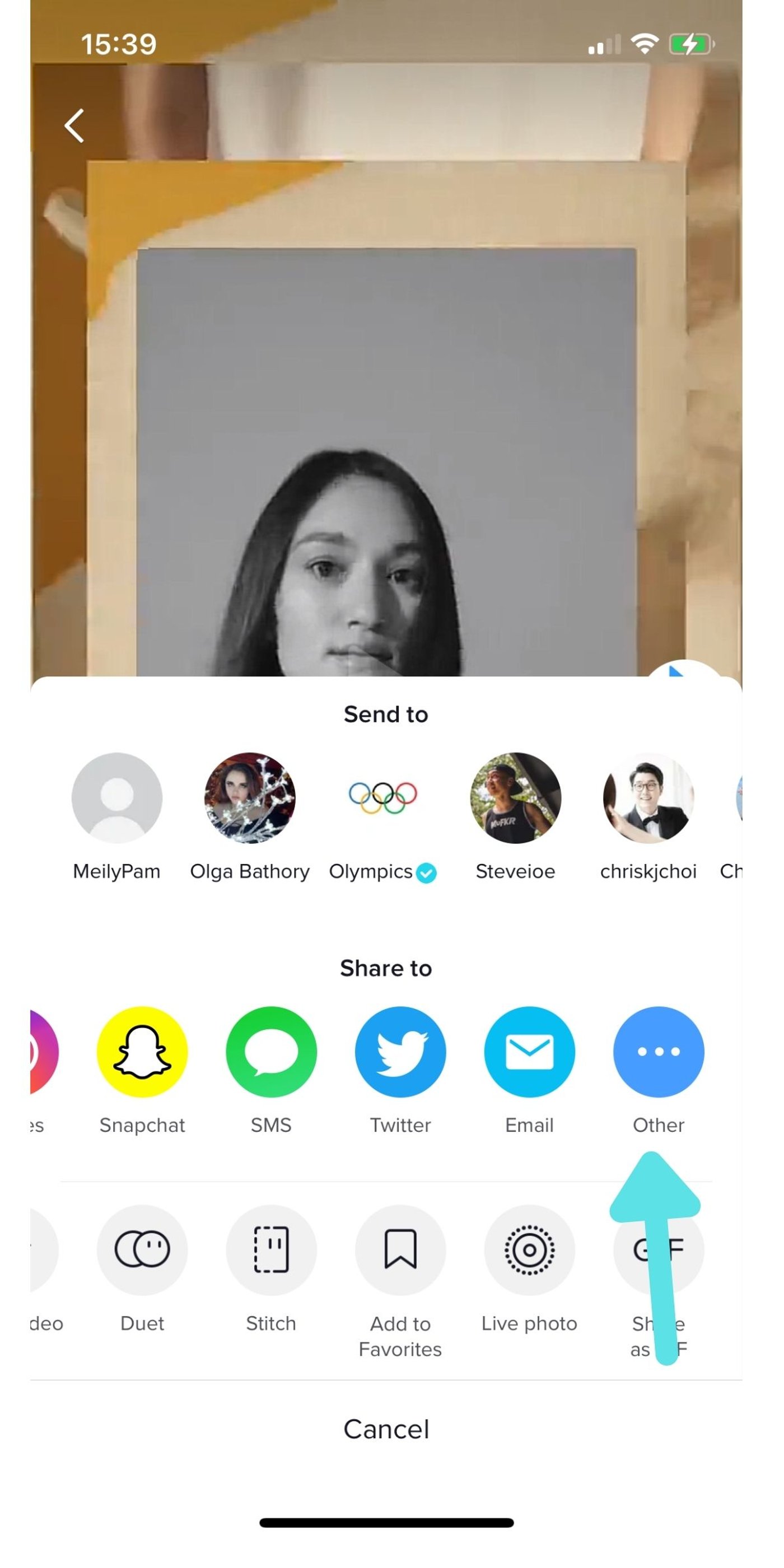 Link de video de TikTok