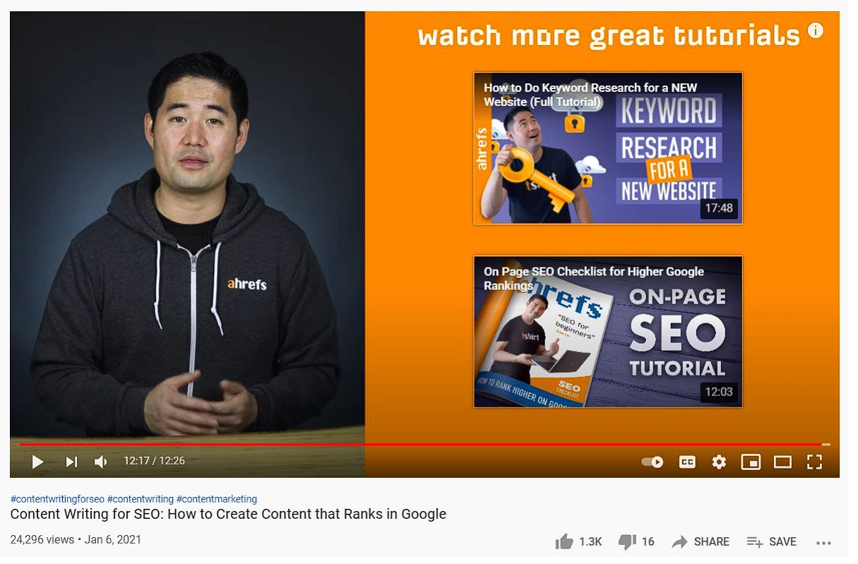 como criar uma end screen com videos vinculados no youtube