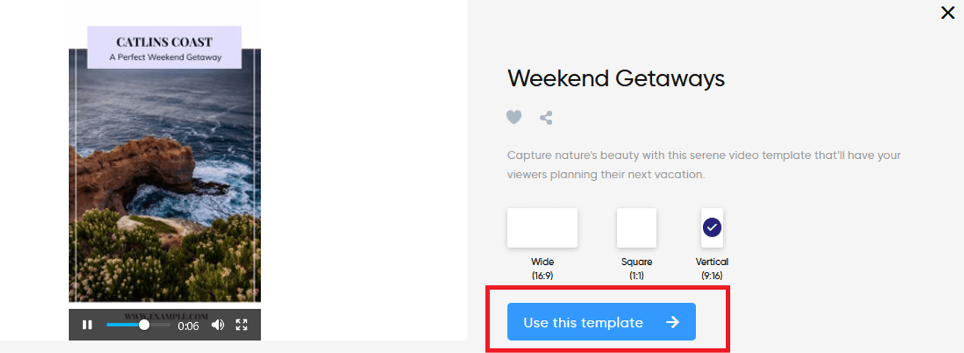 How to Create Stunning Facebook Stories in minutes - Step 3
