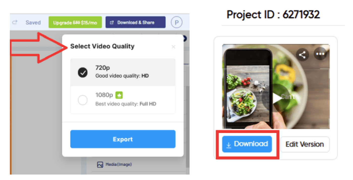 How to Create Stunning Facebook Stories in minutes - Step 5