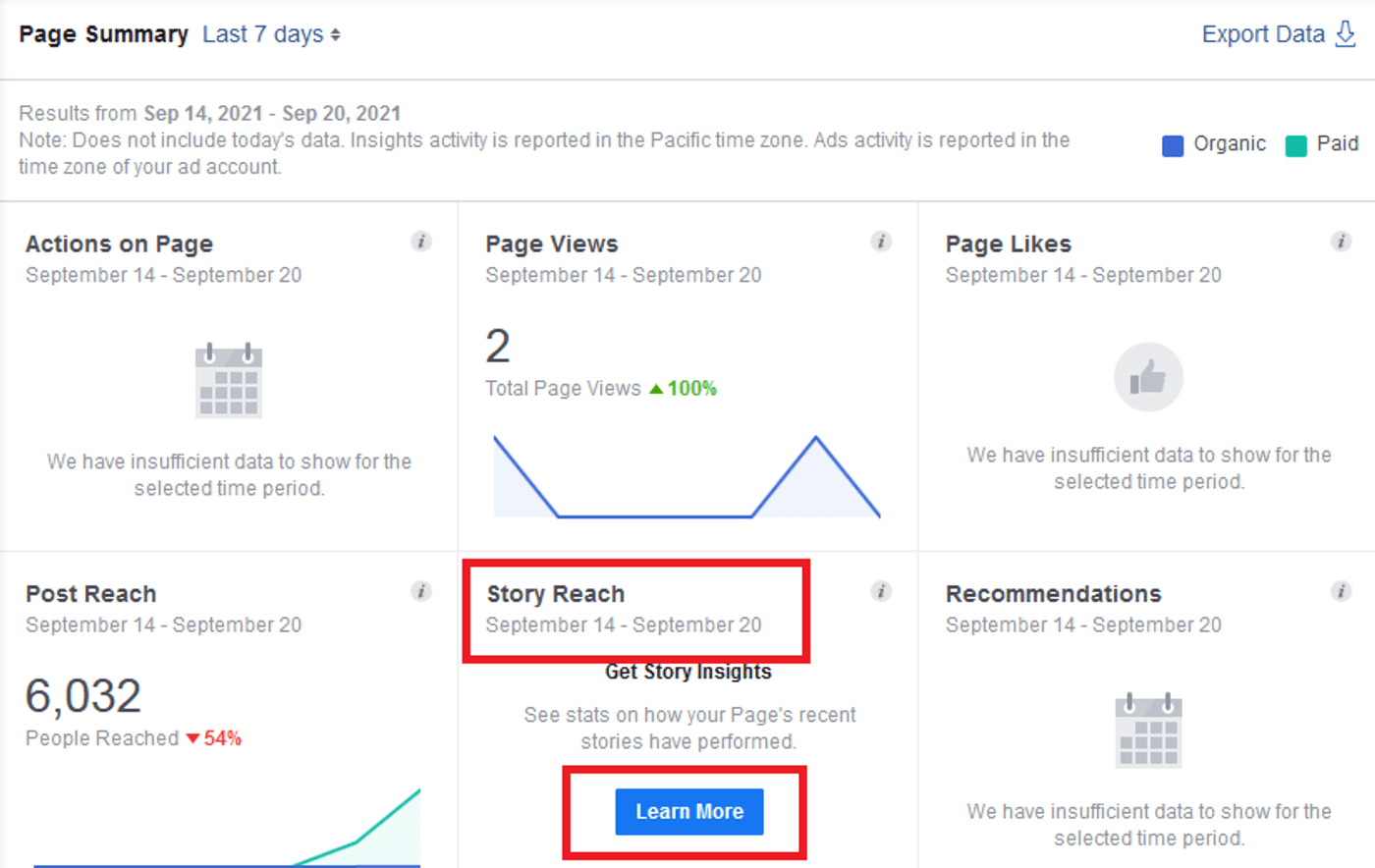 How to check Facebook Stories Insights - Step 2