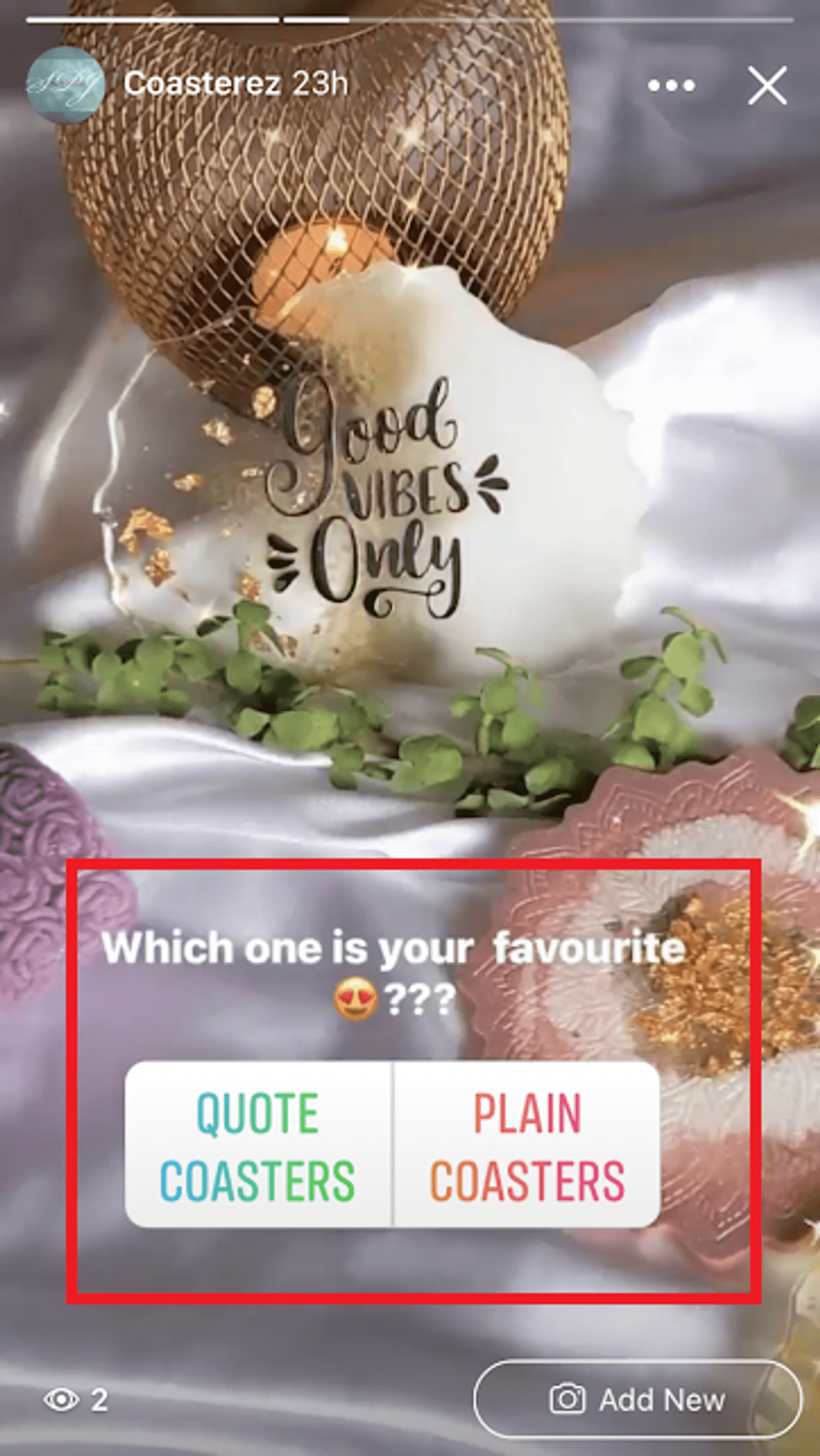 How to check Facebook Stories Insights - Step 3