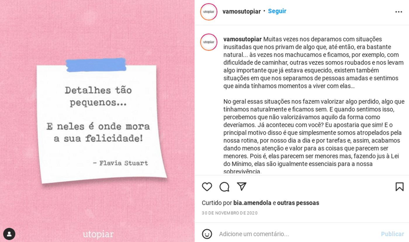 ideias de conteudo para instagram