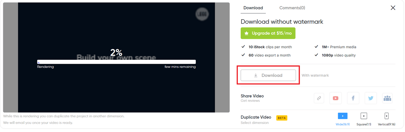 How To Add Text To Video Online_step 11.1