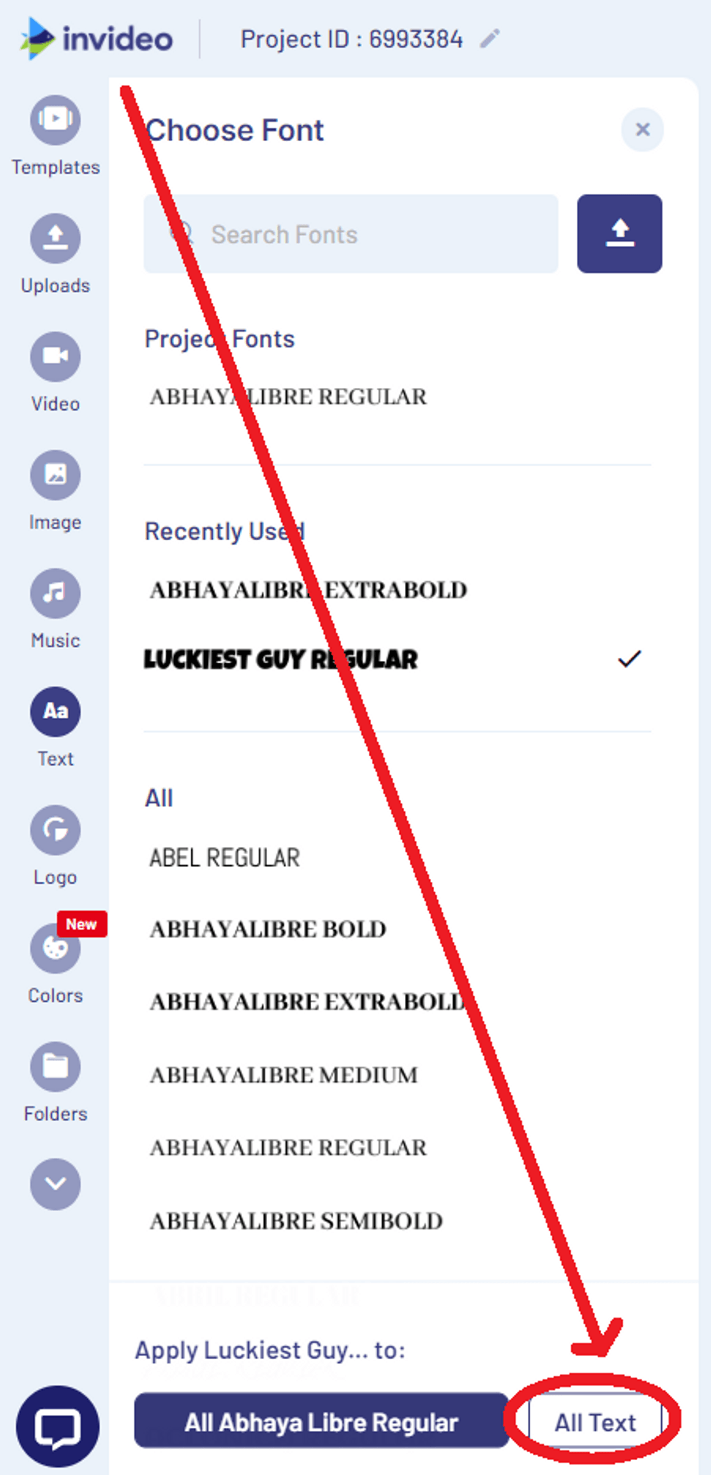 How to add text to a video online on pc desktop quick easy way