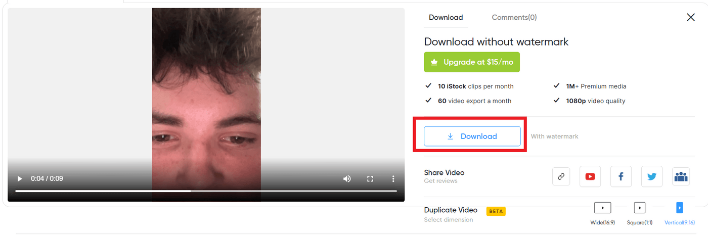 how to create the ill never forget you tiktok trend on inVideo_step 11.2