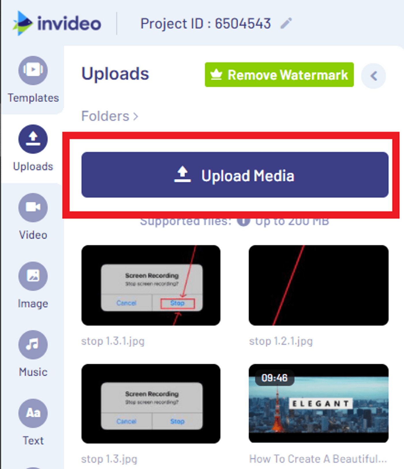 how to create the ill never forget you tiktok trend on inVideo_step 2