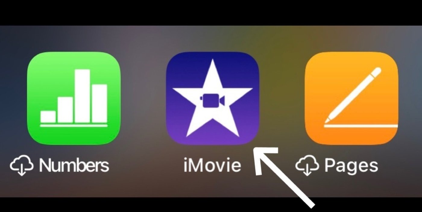 How to speed up or slow down a video on an iPhone - Step 1