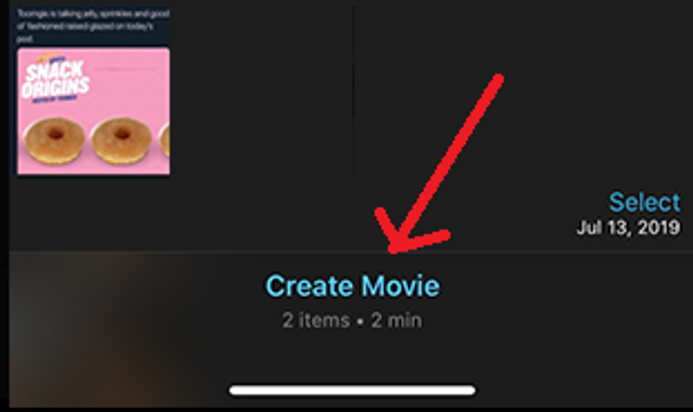 How to speed up or slow down a video on an iPhone - Step 3