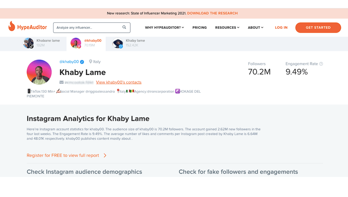 hype auditor como estimativa de relevância no tiktok
