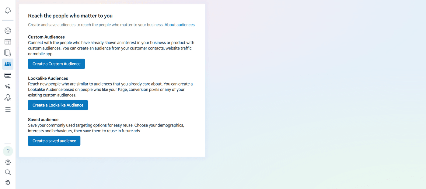 Meta Ads Manager “Create new campaign” window showing Traffic objective selection under auction buying type.