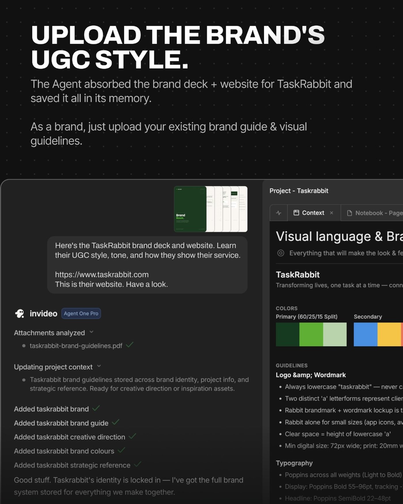 How to upload your Brands style on Agent One?