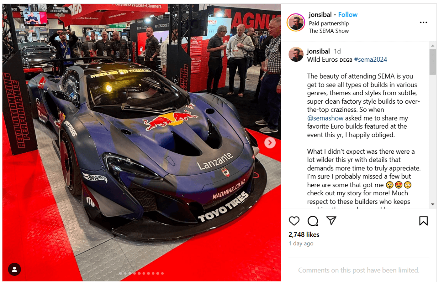 Built to impress, designed to dominate—SEMA 2024 brings the Euro heat