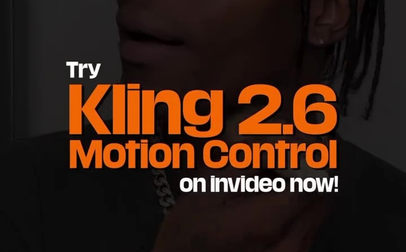Kling 2.6 Motion Control on InVideo