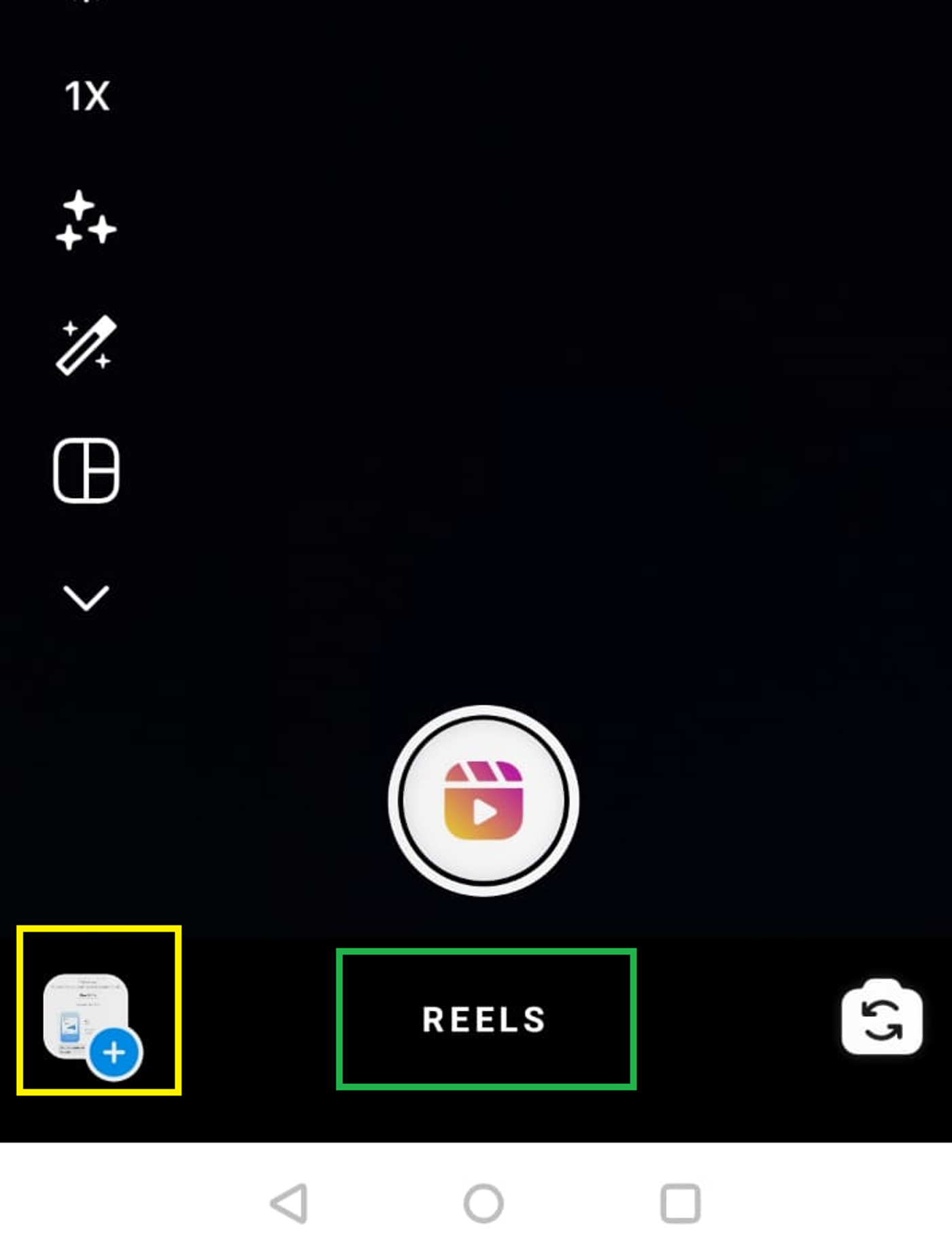  How to post multiple pictures in a reel_step 3