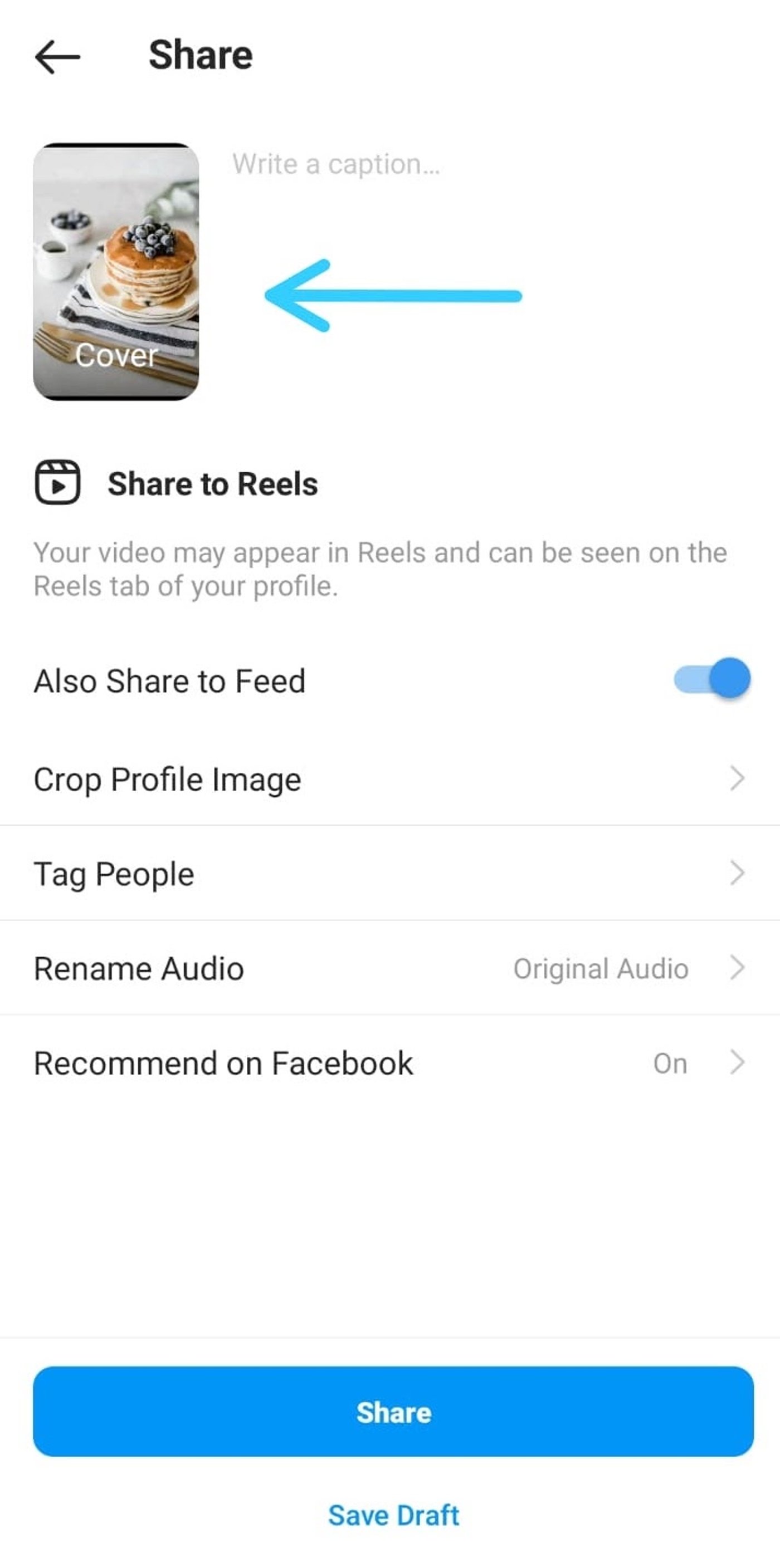 How to select your reel cover_ step 1