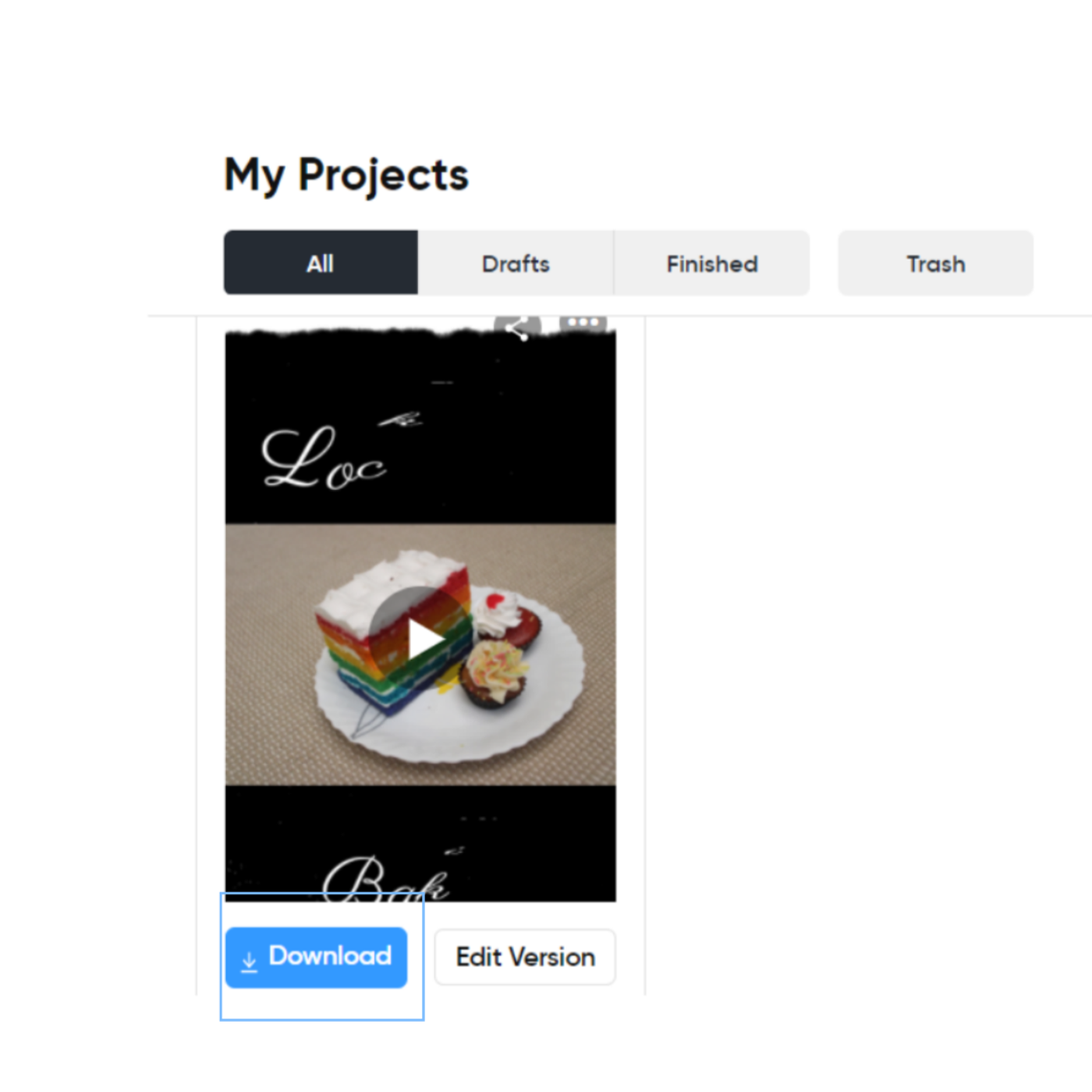 Create a slideshow video using InVideo_ step 6