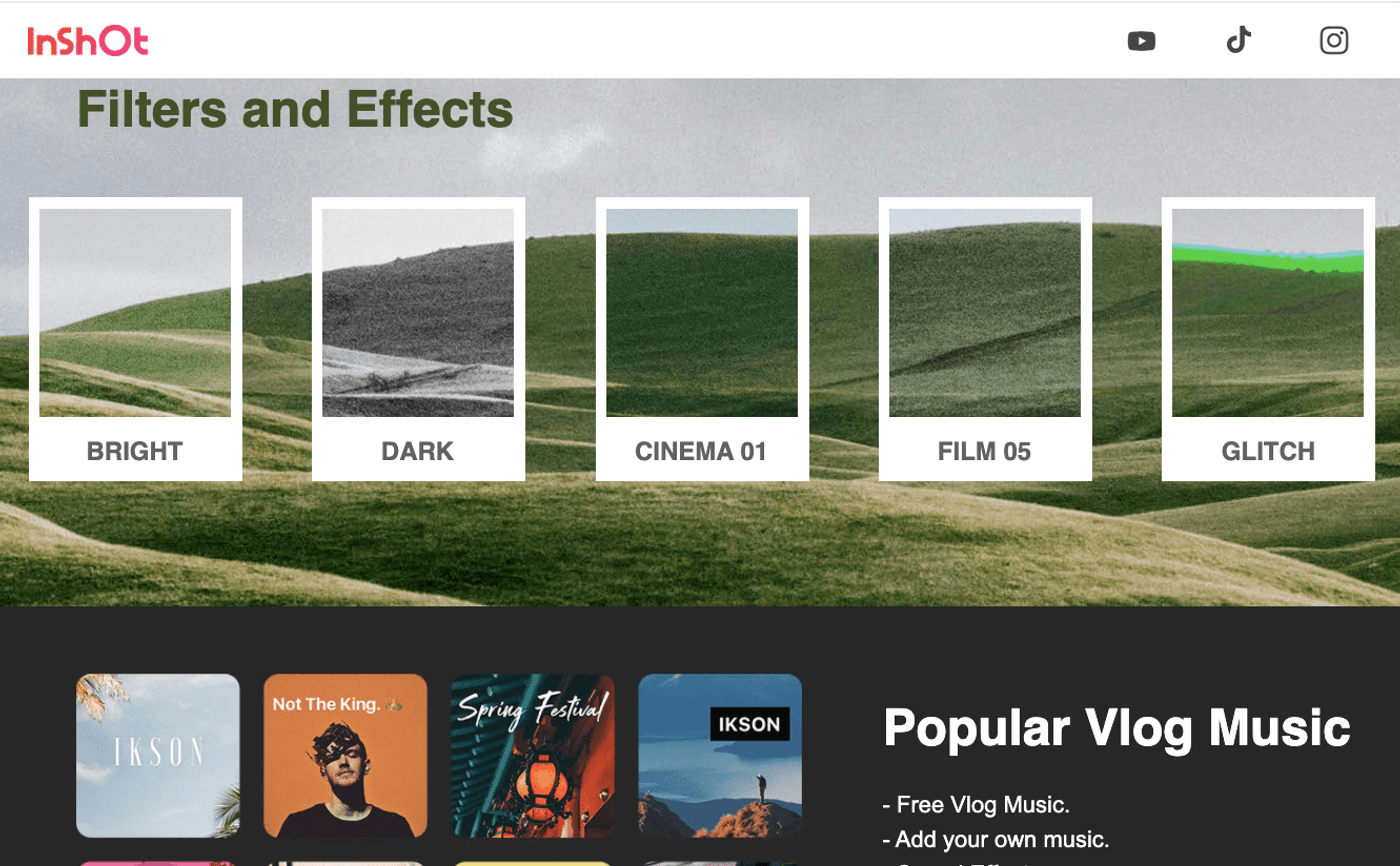 InShot edición de videos