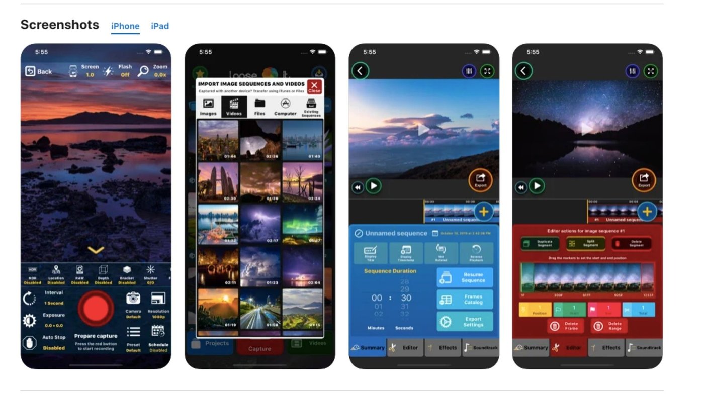 Lapse It cómo hacer videos para Instagram