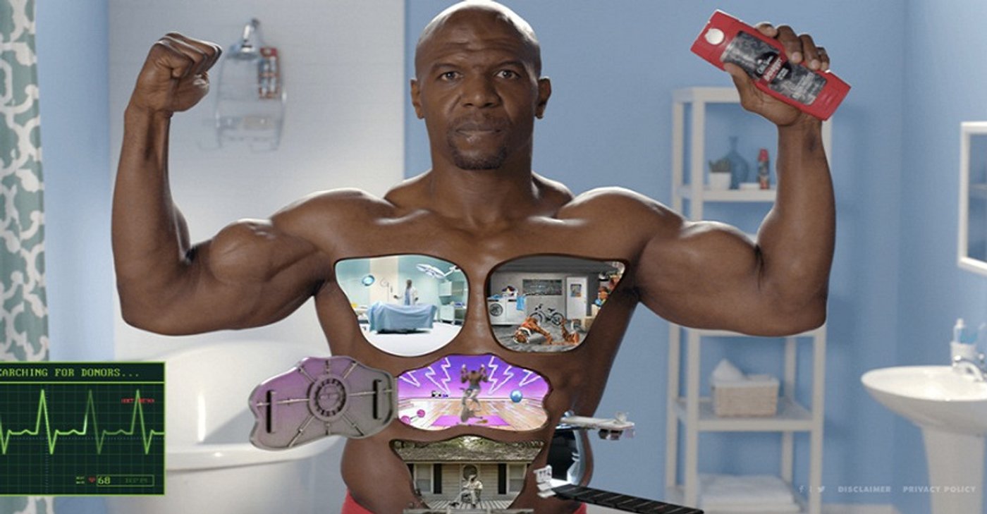 terry crews em anuncio para o desodorante old spice