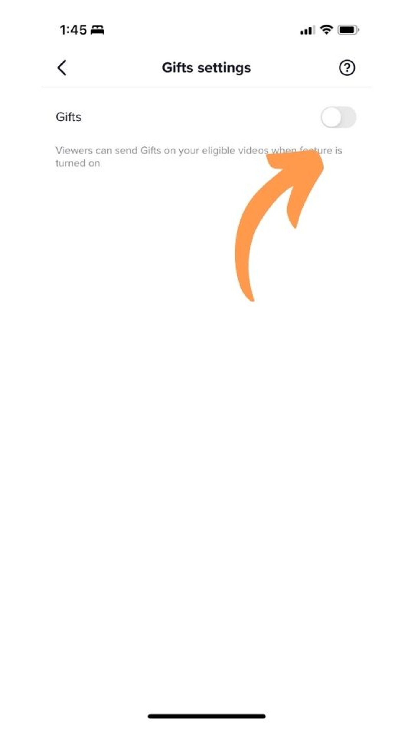 Activa ya video gifts