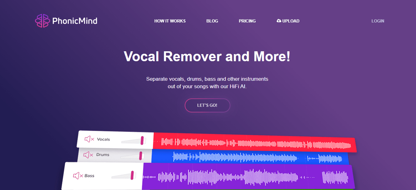 PhonicMind programa removedor de voz