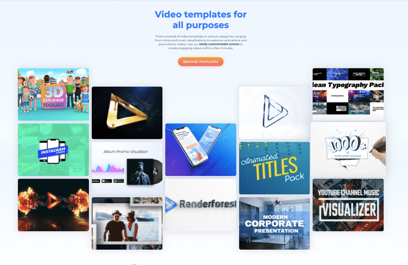 Renderforest animar videos