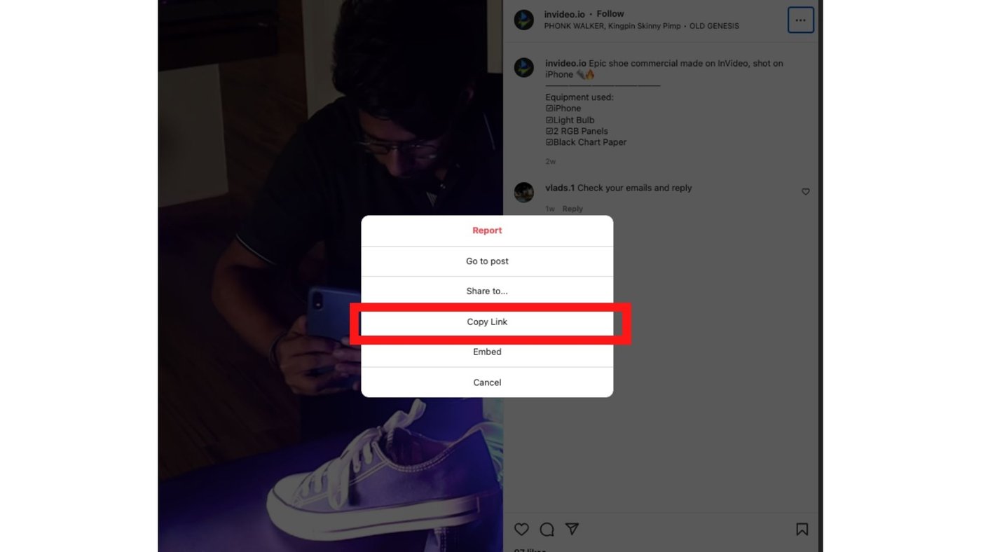 Cómo descargar videos de Instagram con Save Instagram sitio