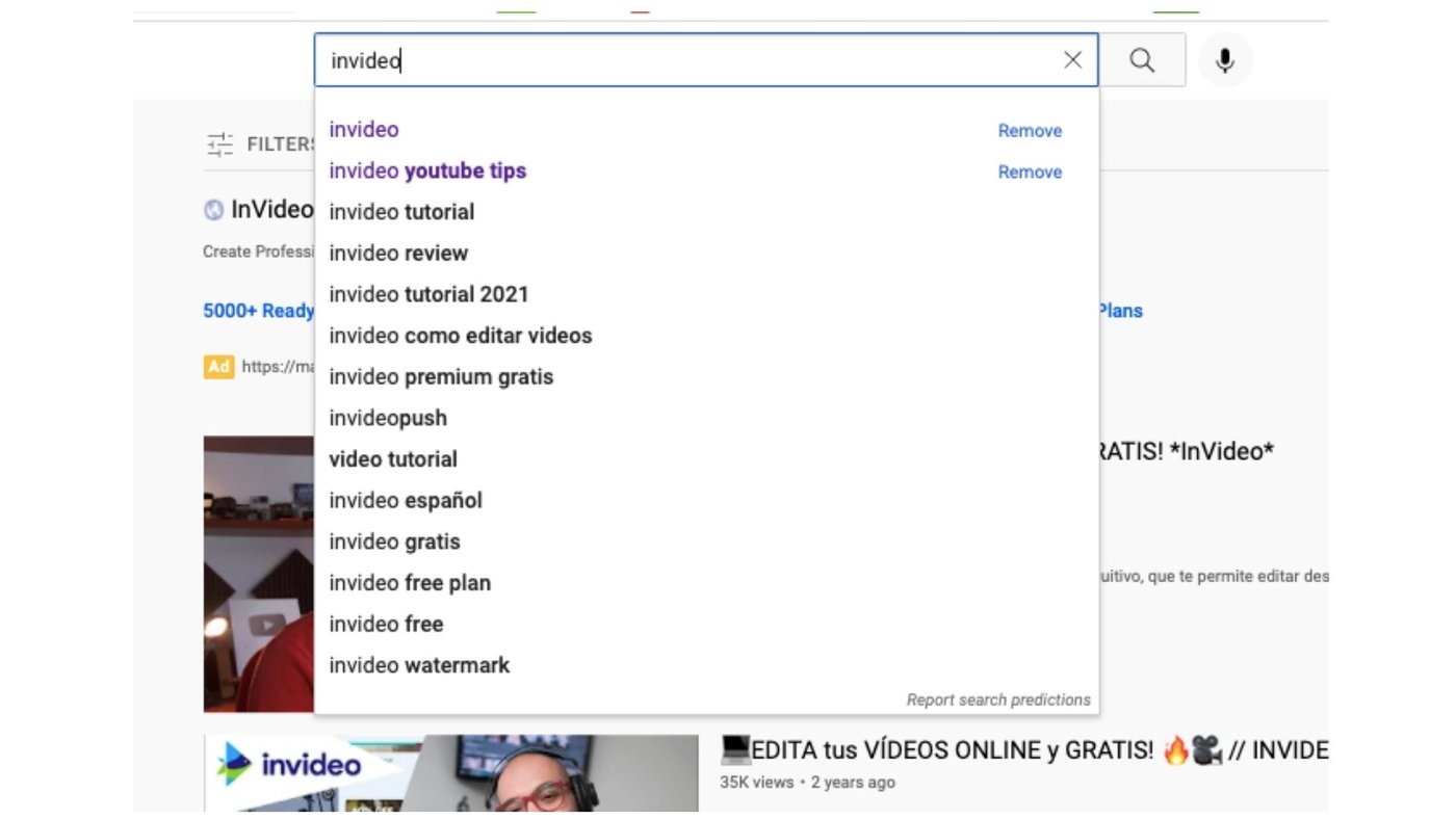 SEO para YouTube primeros lugares