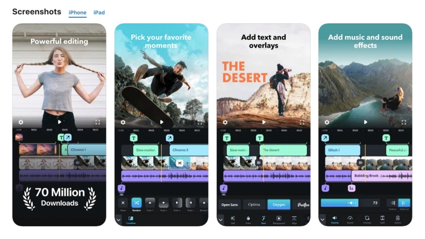 Splice edición de videos Instagram
