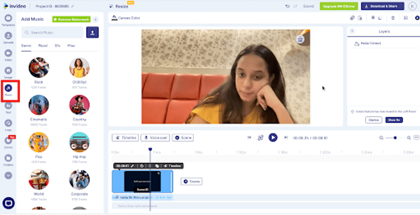 Turn your screen recordings into professional videos using InVideo - Step 6