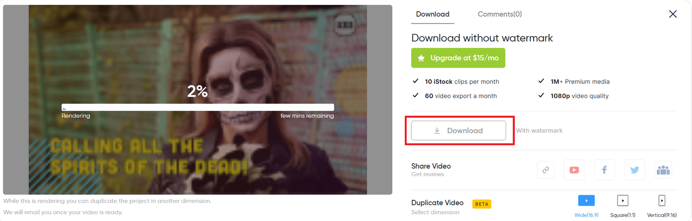 How to edit Halloween Party template - Step 5a
